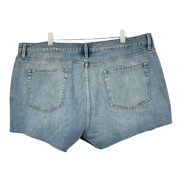 Frame Le Grand Garcon Short Raw Jean Shorts NWOT - Picture 3 of 5